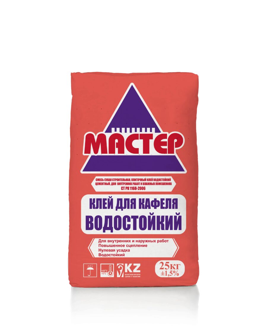 Клей для кафеля «Водостойкий»